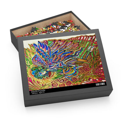 Fairy Puzzle (120, 252, 500-Piece) Abstract Surreal JigSaw Puzzle, Birthday Gift, Gifts For Bridesmaids