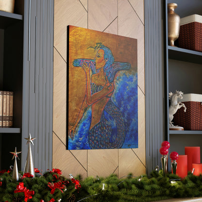 A Mermaids Taste of the Sea, Fashion, Abstract, Friendship, Inspiration Wall Art