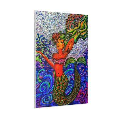 Inspirational Mermaid Fashion, Abstract, Friendship, Inspiration Wall Art