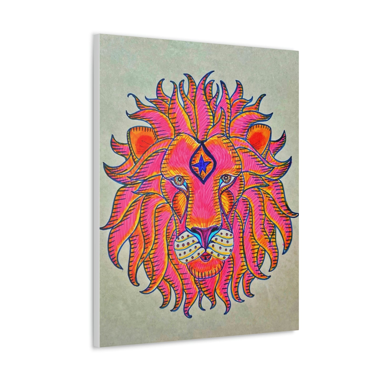 The All Seeing Lion Fashion, Abstract, Surreal, Friendship, Inspiration Wall Art