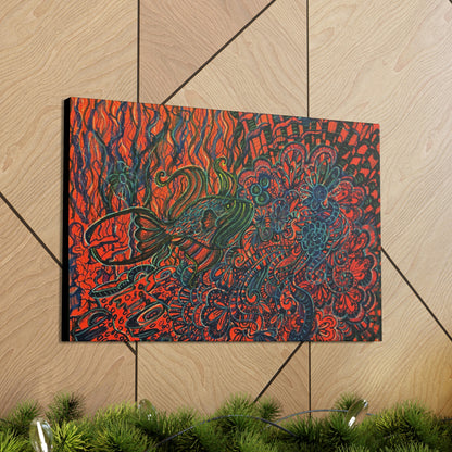 Hidden Trigger Fish, Fashion, Abstract, Friendship, Inspiration Wall Art