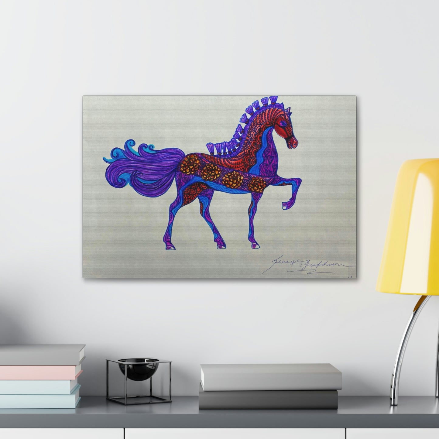 Dark Horse Fashion, Abstract, Surreal, Friendship, Inspiration Wall Art