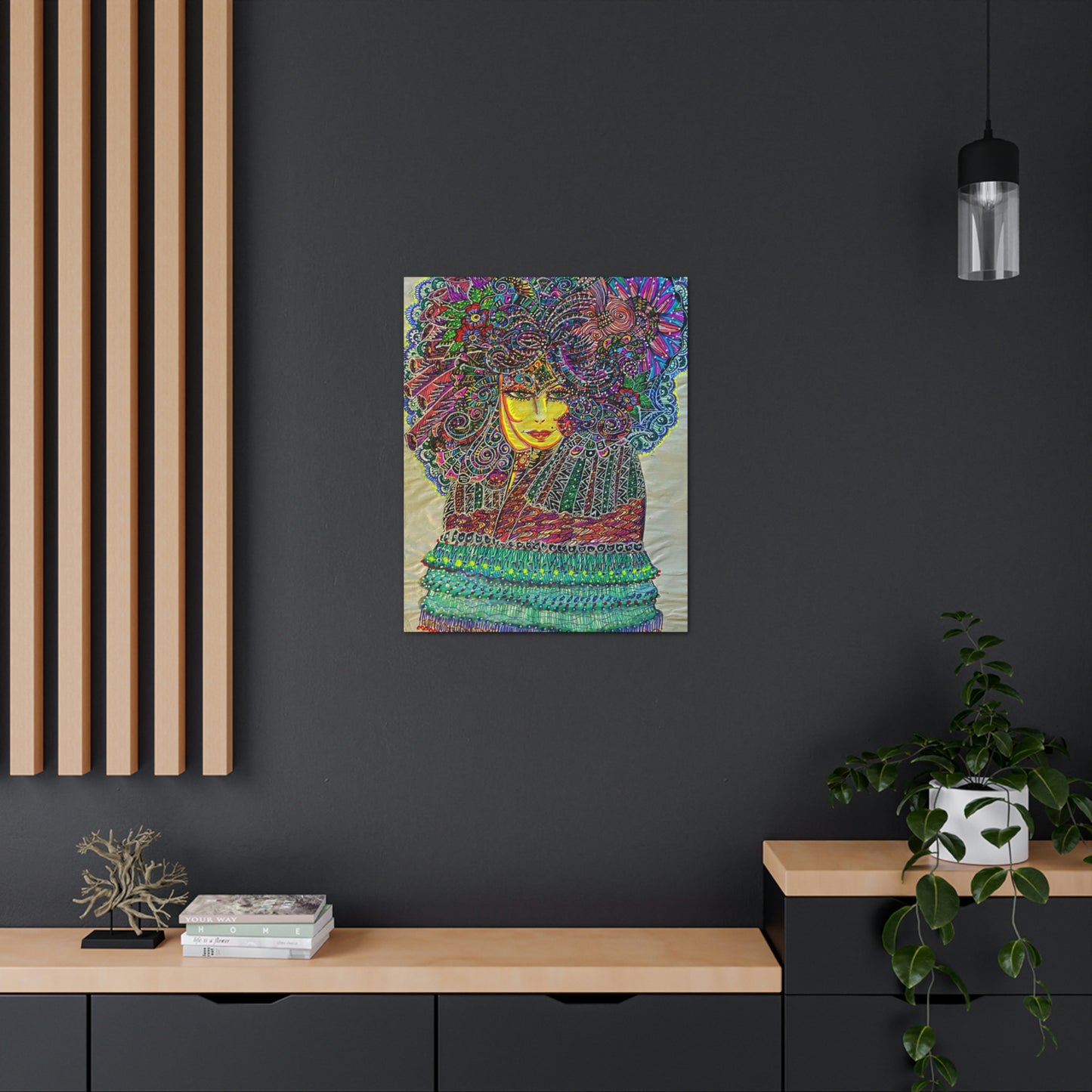 Fashion, Abstract, Surreal Woman, Friendship, Inspiration Wall Art