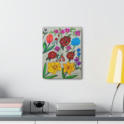 Flowers of Love, Fashion, Abstract, Surreal, Friendship, Inspiration Wall Art