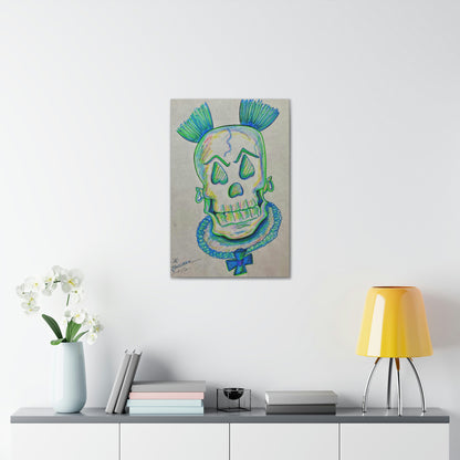 Bob Bussman, Skeleton, Skull, Fashion, Abstract, Surreal, Friendship, Inspiration Wall Art