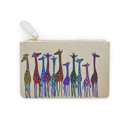 Abstract Surreal Giraffe Mini Clutch Bag, Bridal Clutch Purse, Designer Party Clutch, Modern Evening Clutch, Wristlet Wallet for women, Evening Clutch Purse, gifts for her, gifts for bridesmaids, Bag, Bagging