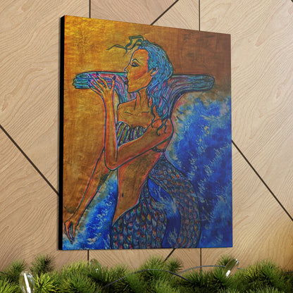 A Mermaids Taste of the Sea, Fashion, Abstract, Friendship, Inspiration Wall Art