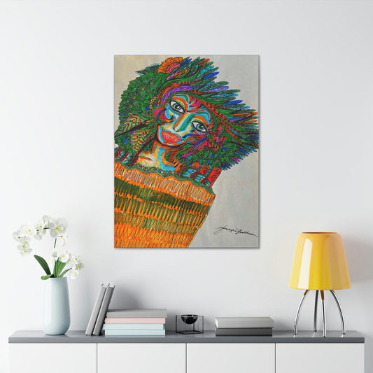 Abstract, Surreal, Funky Woman, Friendship, Inspiration Wall Art
