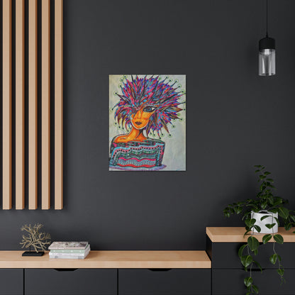 Abstract, Surreal, Funky Woman, Friendship, Inspiration Wall Art