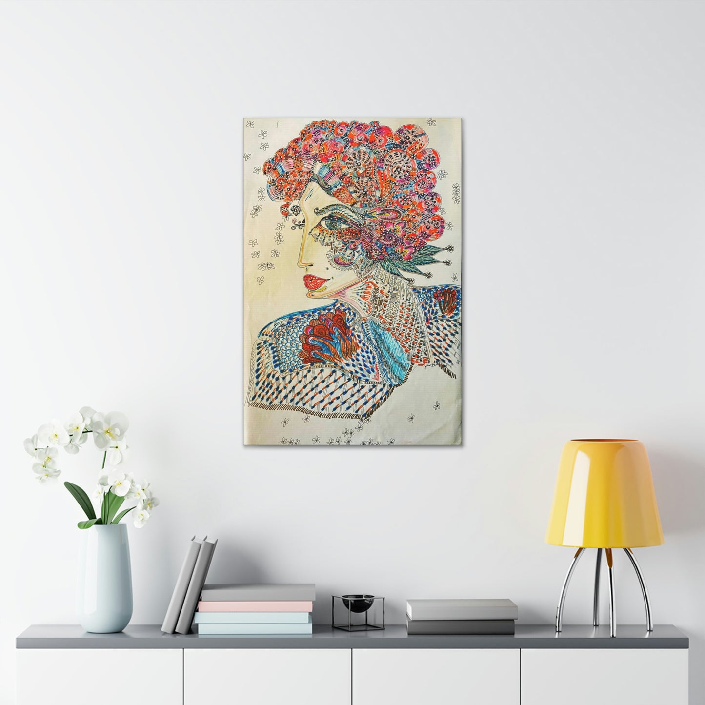 Fashion, Abstract, Surreal Women, Friendship, Inspiration Wall Art