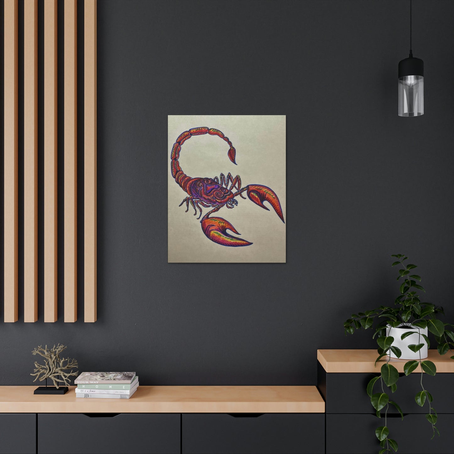 Scorpion Fashion, Abstract, Surreal, Friendship, Inspiration Wall Art