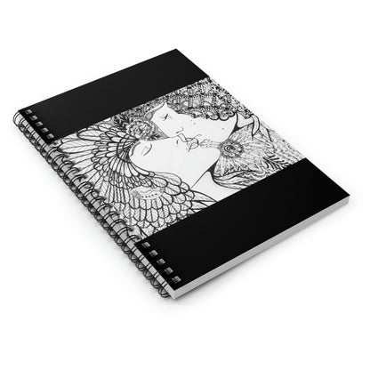 Abstract, Surreal Spirit Spiral Notebook - Ruled Line