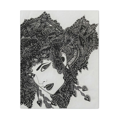 Ancestral Queen, Fashion, Abstract, Friendship, Inspiration Wall Art