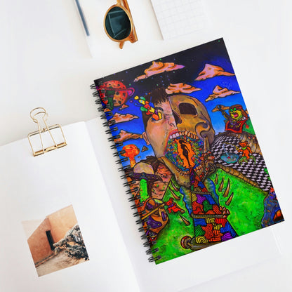 Surreal, Abstract, Dream Spiral Notebook - Ruled Line