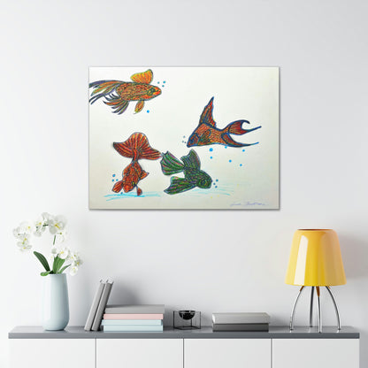 Fish Bowl, Fashion, Abstract, Friendship, Inspiration Wall Art