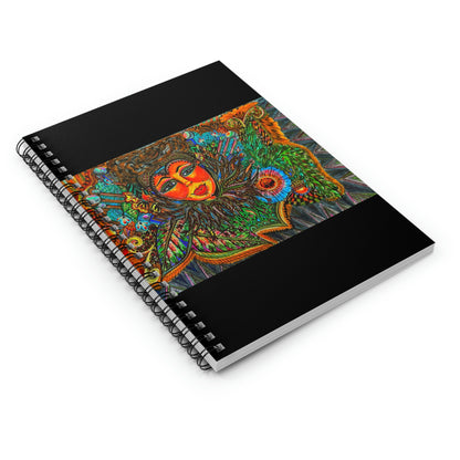 Abstract, Surreal Spirit Spiral Notebook - Ruled Line