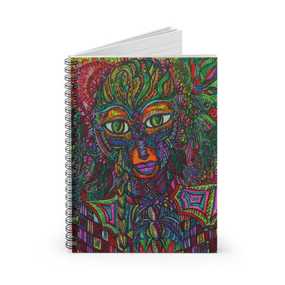 Abstract, Surreal Spiral Notebook - Ruled Line