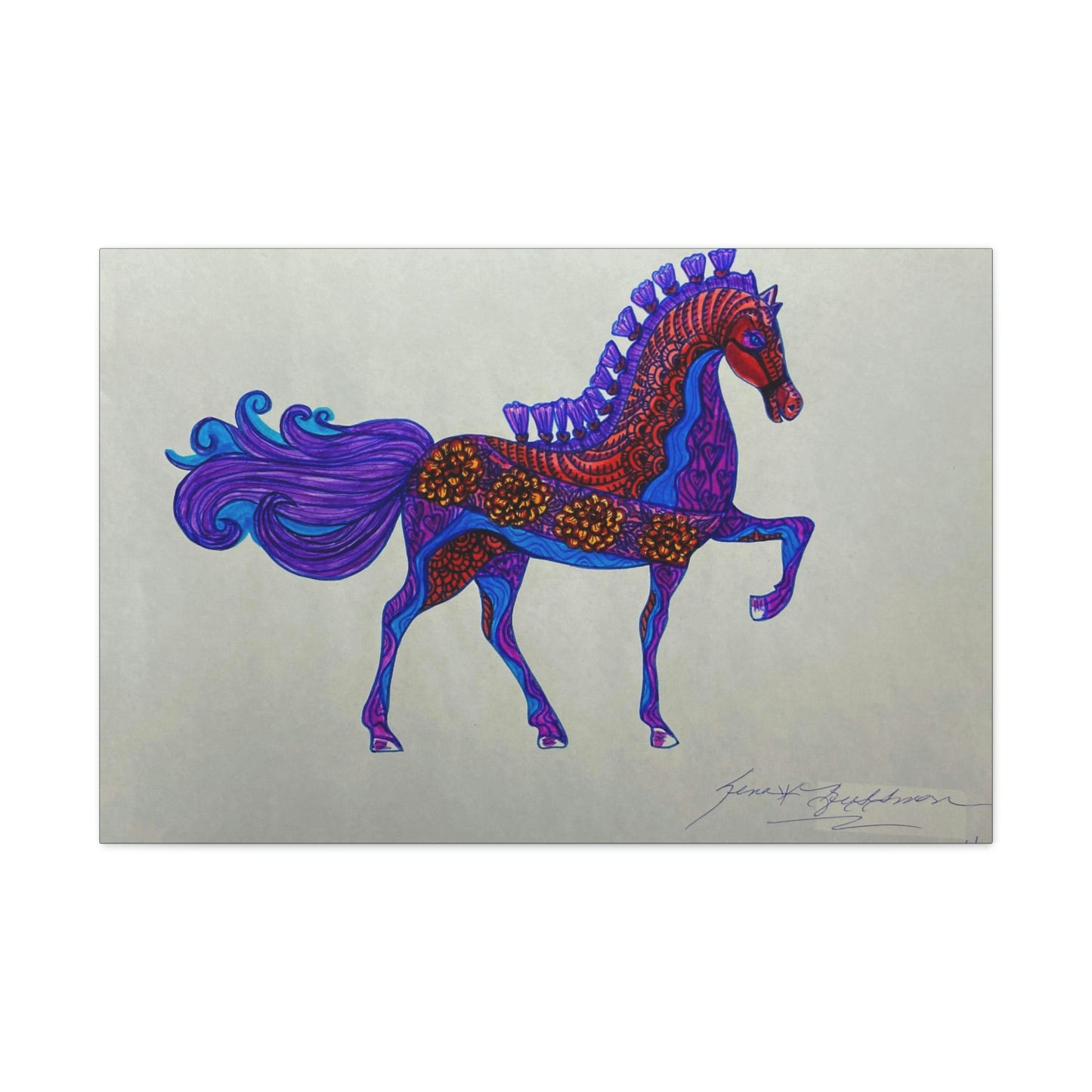 Dark Horse Fashion, Abstract, Surreal, Friendship, Inspiration Wall Art