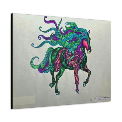 Mystical Horse Fashion, Abstract, Surreal, Friendship, Inspiration Wall Art