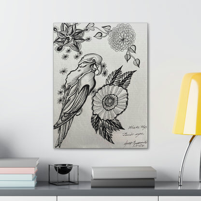 Bird Fashion, Abstract, Surreal, Friendship, Inspiration Wall Art