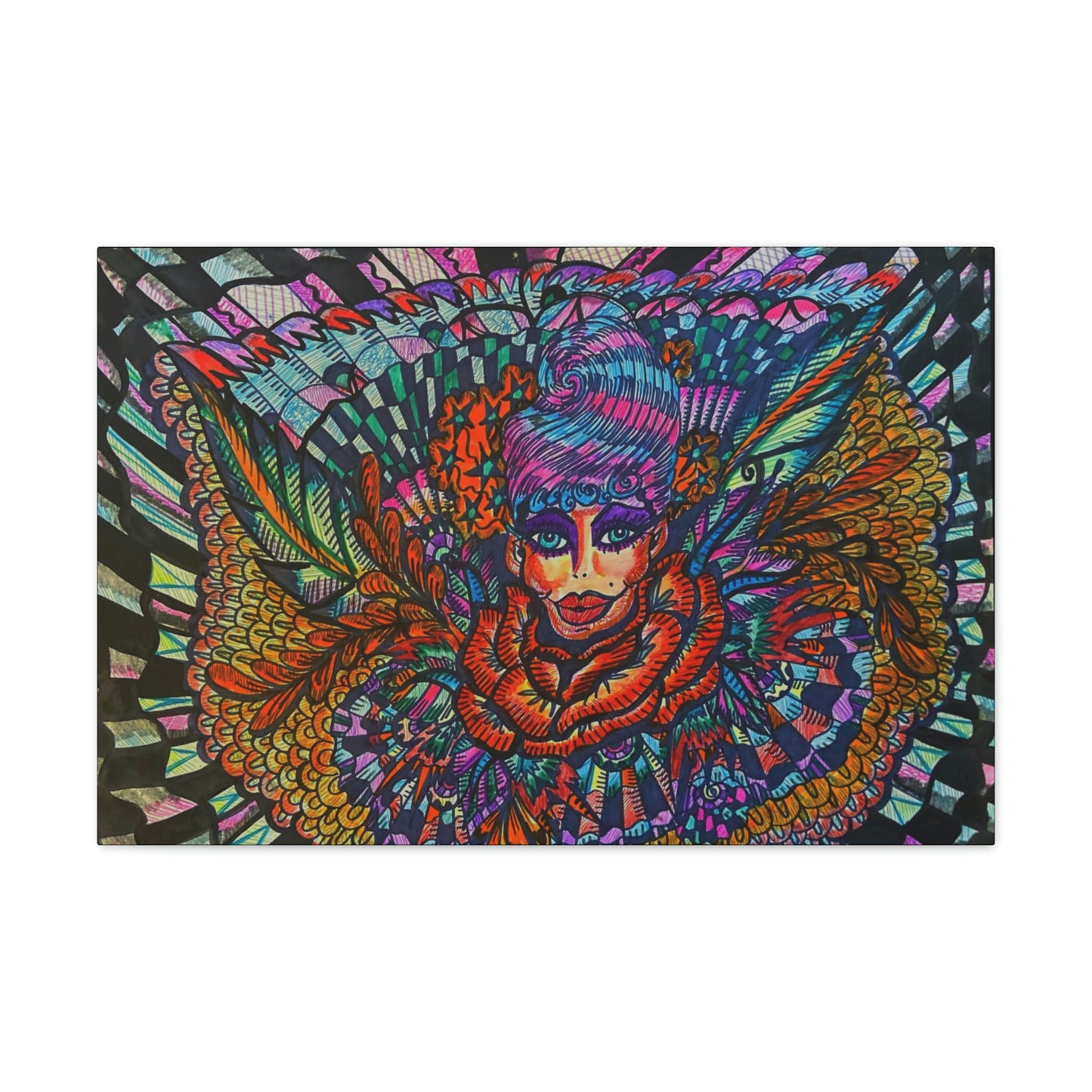 Floral Fairy, Fashion, Abstract, Surreal, Friendship, Inspiration Wall Art