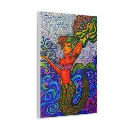 Inspirational Mermaid Fashion, Abstract, Friendship, Inspiration Wall Art