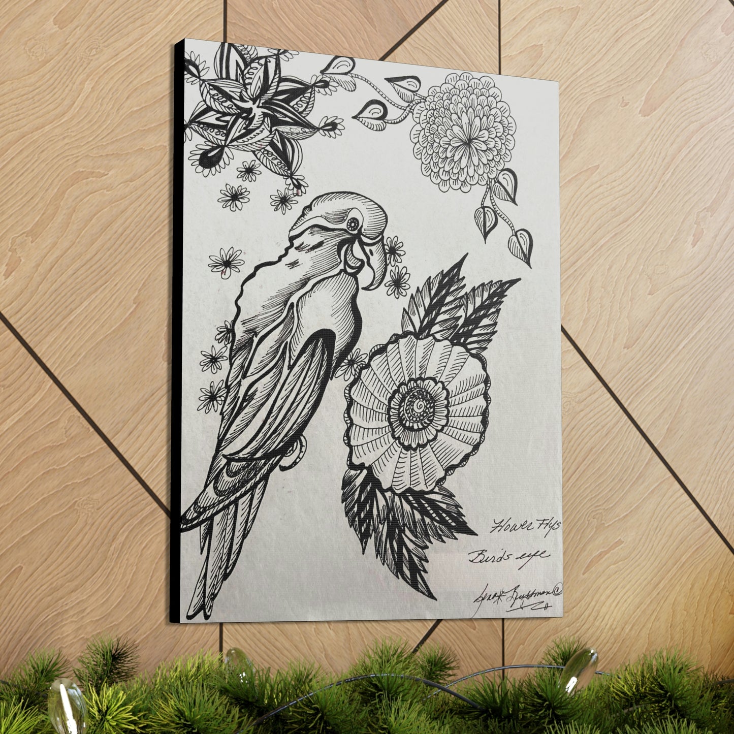 Bird Fashion, Abstract, Surreal, Friendship, Inspiration Wall Art