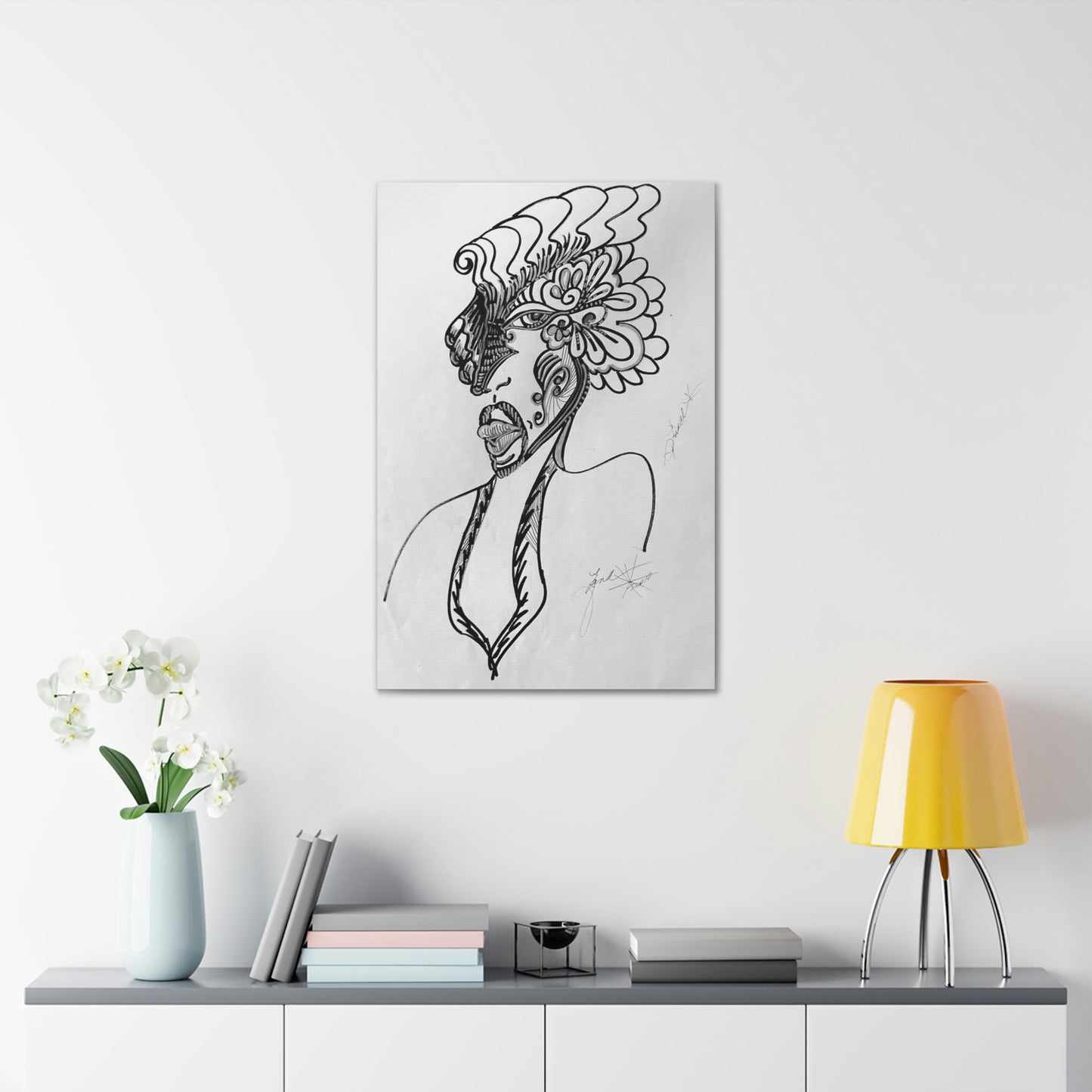 Abstract, Surreal Woman, Friendship, Inspiration Wall Art