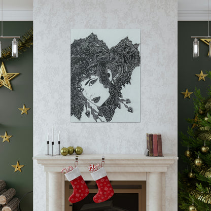 Ancestral Queen, Fashion, Abstract, Friendship, Inspiration Wall Art