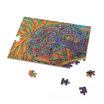 Golden Happy Queen Puzzle (120, 252, 500-Piece)JigSaw Puzzle, Birthday Gift, Gifts For Bridesmaids