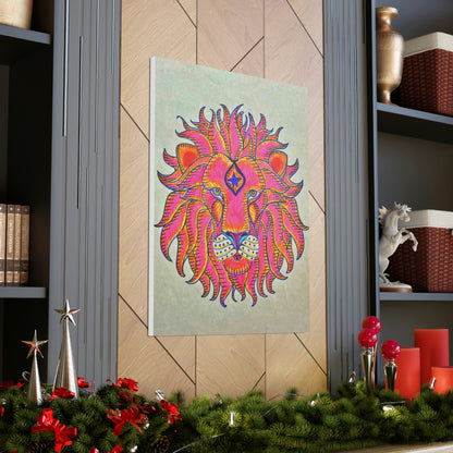 The All Seeing Lion Fashion, Abstract, Surreal, Friendship, Inspiration Wall Art