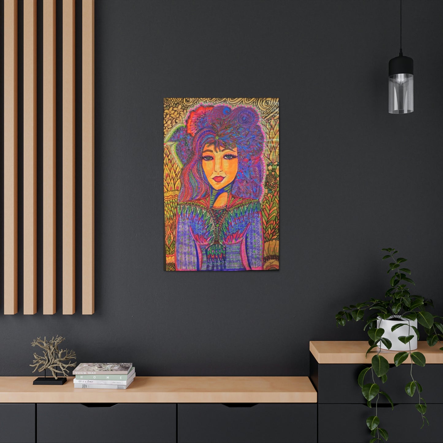 Fashion, Abstract, Surreal Woman, Friendship, Inspiration Wall Art