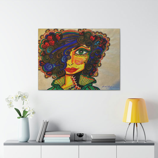 Abstract, Surreal, Funky Woman, Friendship, Inspiration Wall Art
