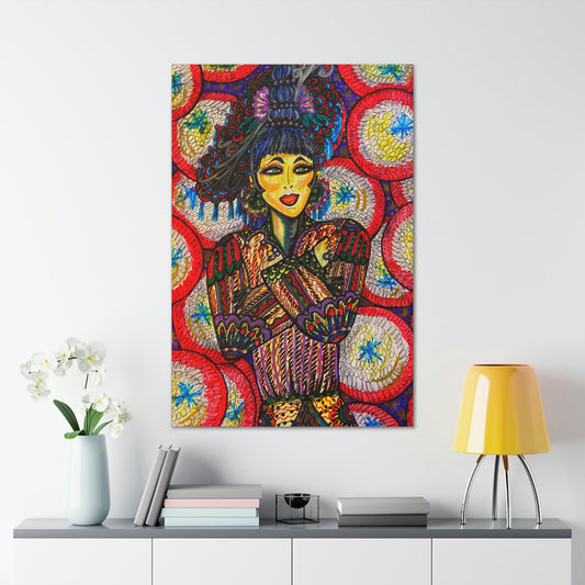 Living in Harmony, Women, Empowerment, Fashion, Abstract, Friendship, Inspiration Wall Art