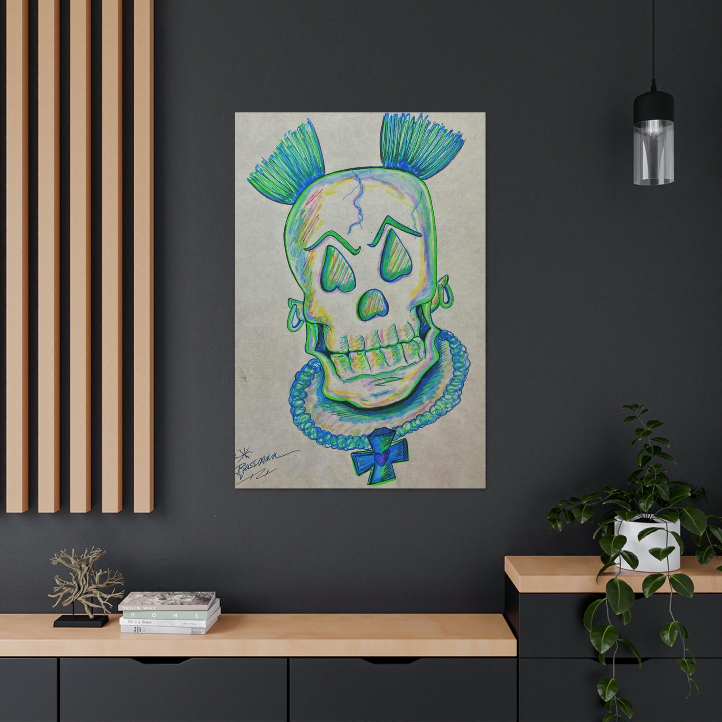 Bob Bussman, Skeleton, Skull, Fashion, Abstract, Surreal, Friendship, Inspiration Wall Art