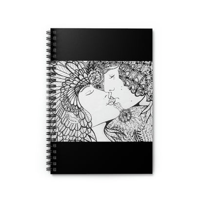 Abstract, Surreal Spirit Spiral Notebook - Ruled Line