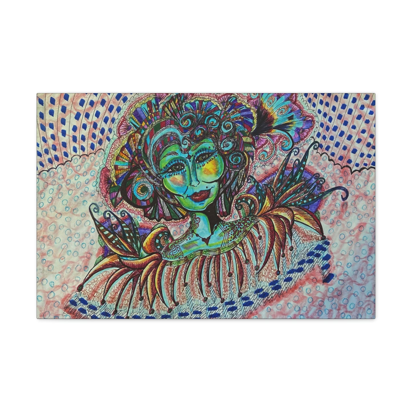 Abstract, Surreal, Funky Woman, Friendship, Inspiration Wall Art