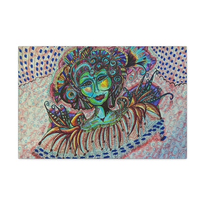 Abstract, Surreal, Funky Woman, Friendship, Inspiration Wall Art