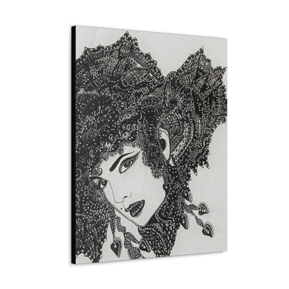 Ancestral Queen, Fashion, Abstract, Friendship, Inspiration Wall Art