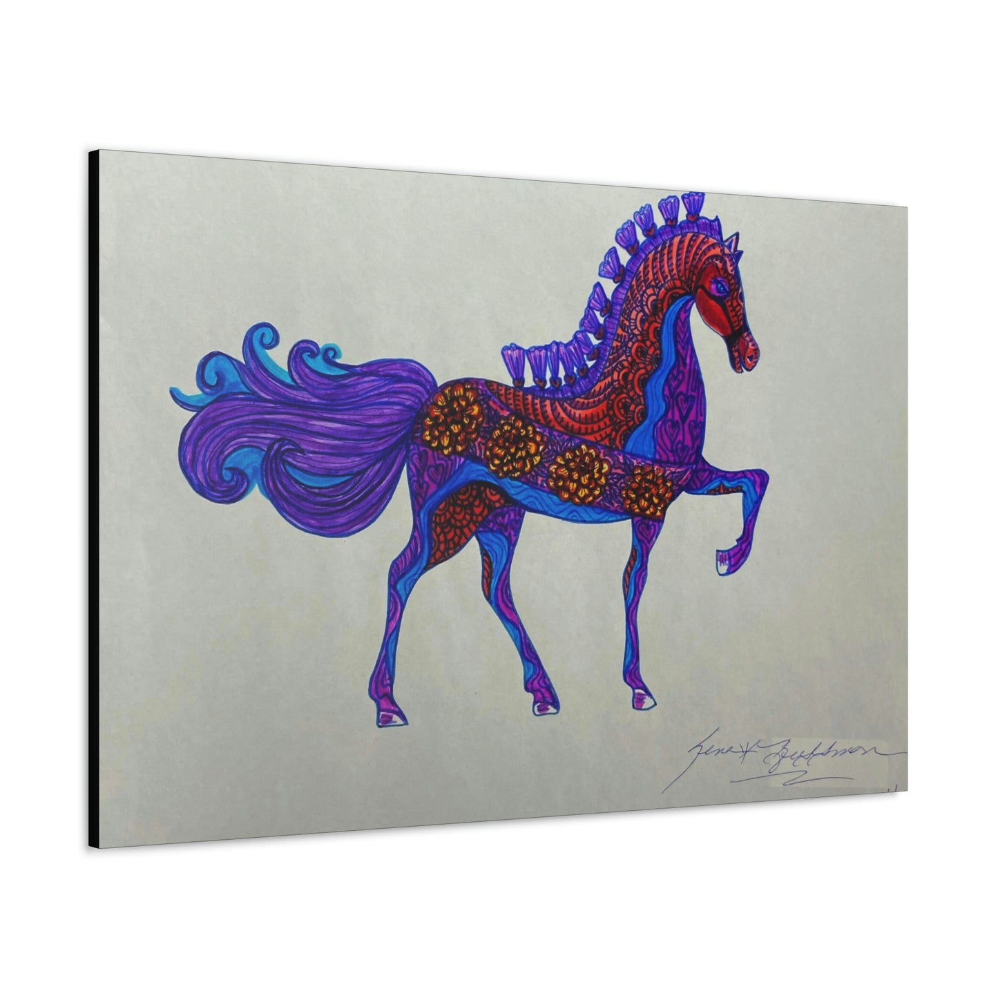 Dark Horse Fashion, Abstract, Surreal, Friendship, Inspiration Wall Art