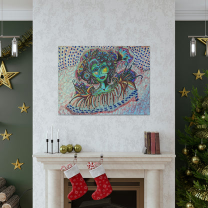 Abstract, Surreal, Funky Woman, Friendship, Inspiration Wall Art