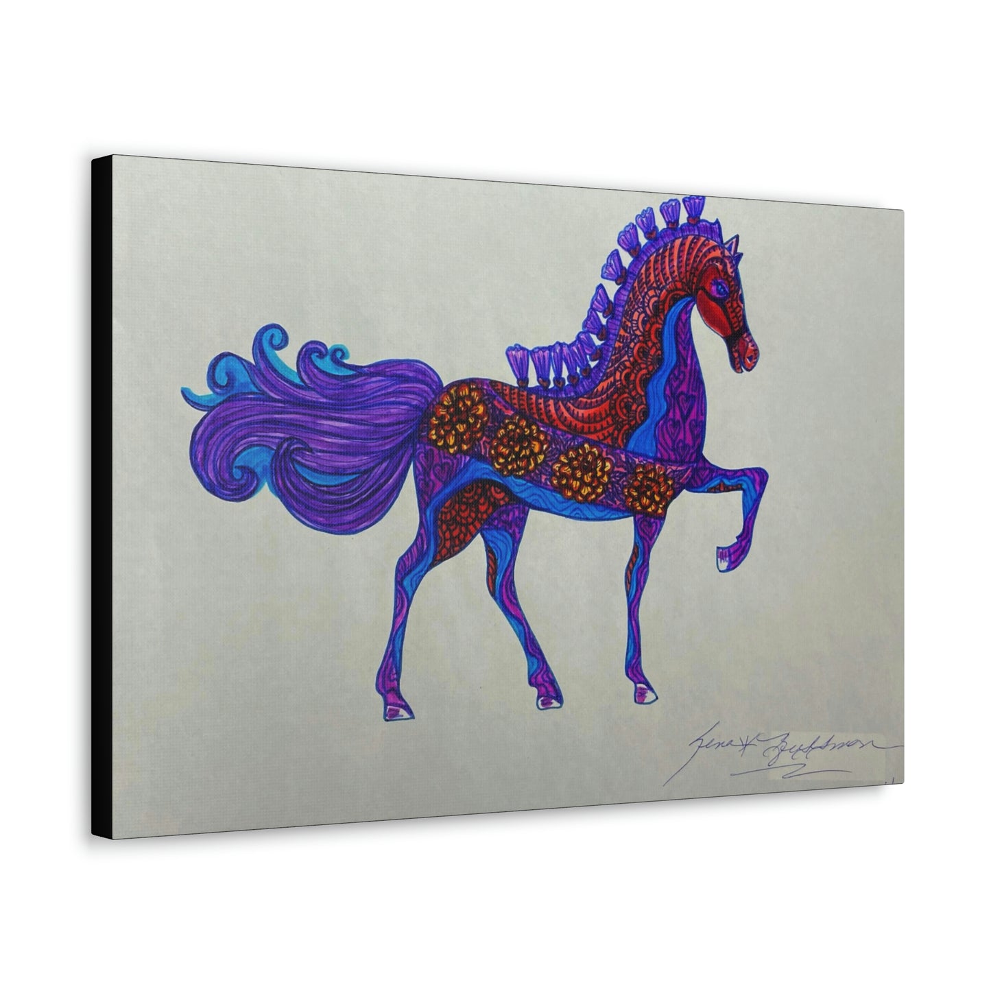 Dark Horse Fashion, Abstract, Surreal, Friendship, Inspiration Wall Art