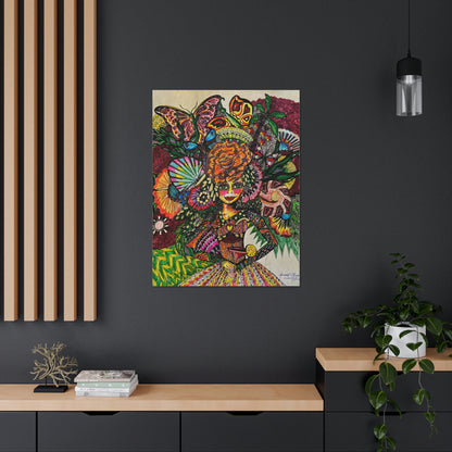 Abstract, Surreal, Funky Woman, Friendship, Inspiration Wall Art