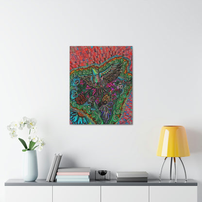 Bird Fashion, Abstract, Surreal, Friendship, Inspiration Wall Art