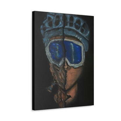 Rock Climber/ Mountain Biker, Fashion, Abstract, Surreal, Friendship, Inspiration Wall Art