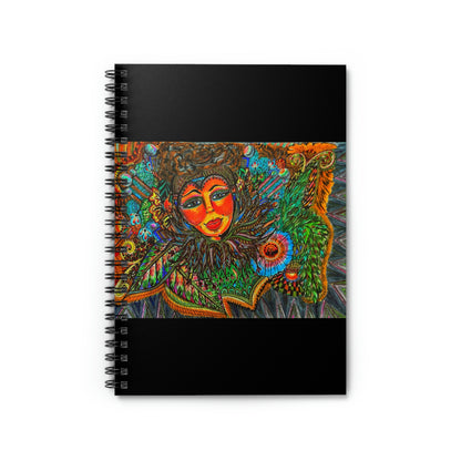 Abstract, Surreal Spirit Spiral Notebook - Ruled Line