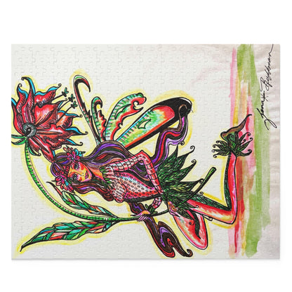 Abstract Surreal Fairy Puzzle (120, 252, 500-Piece)JigSaw Puzzle, Birthday Gift, Gifts For Bridesmaids