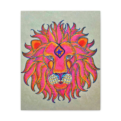 The All Seeing Lion Fashion, Abstract, Surreal, Friendship, Inspiration Wall Art