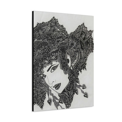 Ancestral Queen, Fashion, Abstract, Friendship, Inspiration Wall Art