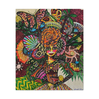 Abstract, Surreal, Funky Woman, Friendship, Inspiration Wall Art